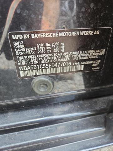 2014 Bmw 535 მანქანა იყიდება აუქციონზე, vin: WBA5B1C55ED477016, აუქციონის ნომერი: 58013366
