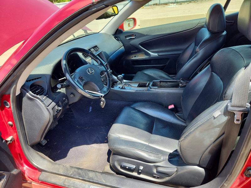 58210276 :رقم المزاد ، JTHFF2C29A2507517 vin ، 2010 Lexus Is مزاد بيع