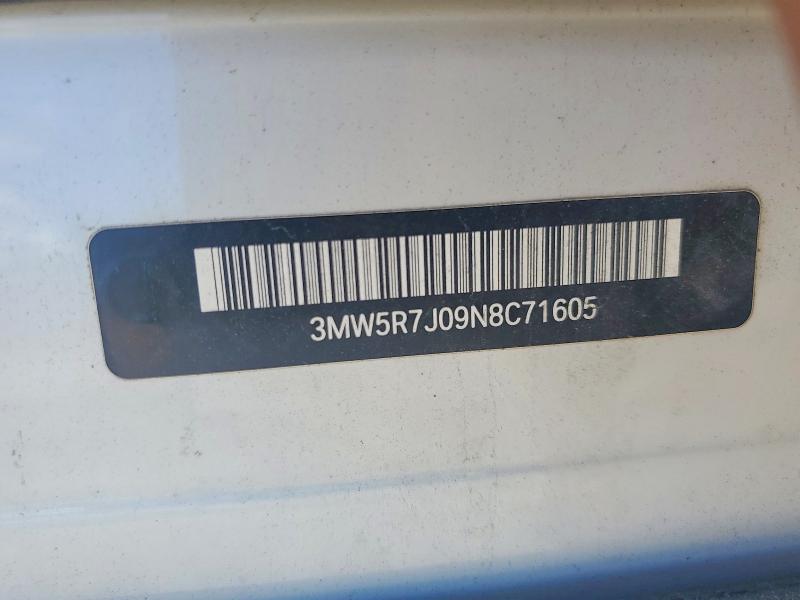 55771516 :رقم المزاد ، 3MW5R7J09N8C71605 vin ، 2022 Bmw 330xi مزاد بيع