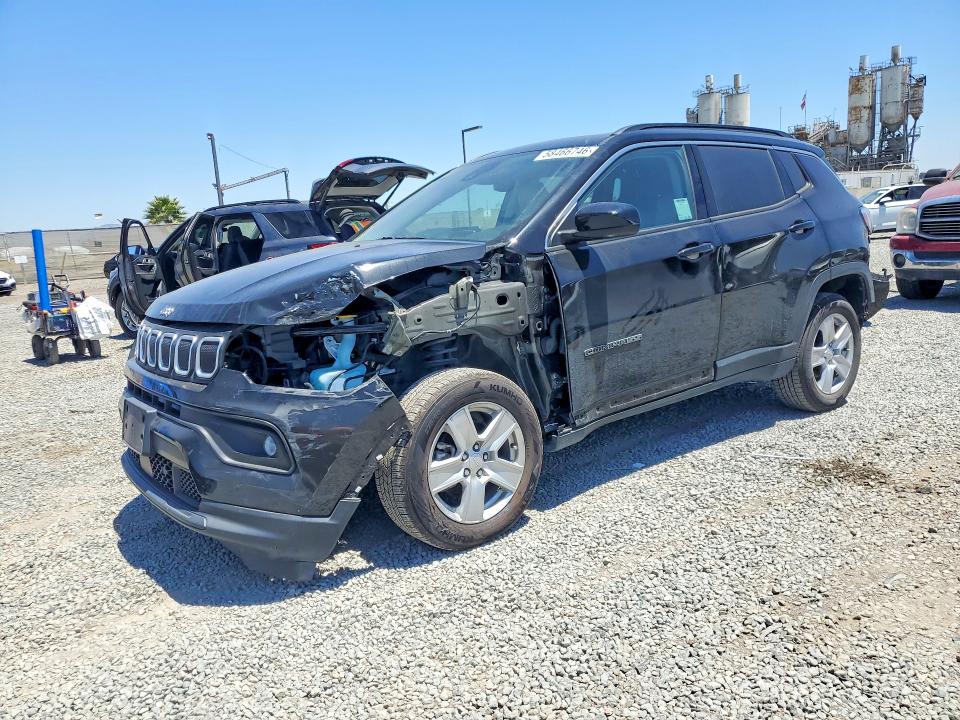 58466746 :رقم المزاد ، 3C4NJDBB2NT141624 vin ، 2022 Jeep Compass مزاد بيع