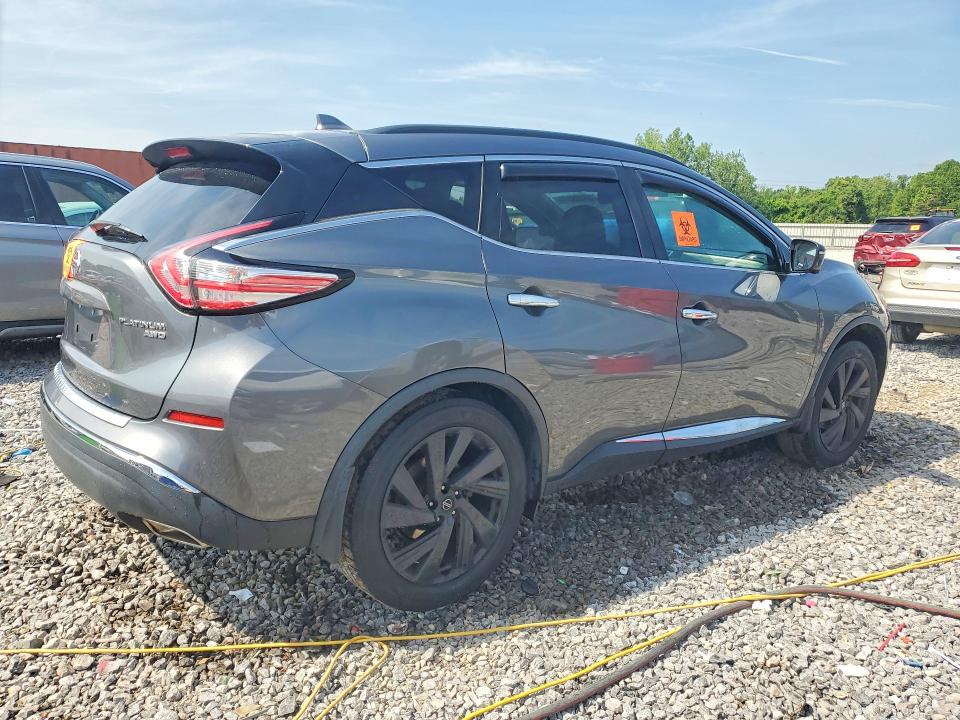 Aukcja sprzedaży 2017 Nissan Murano, vin: 5N1AZ2MH5HN199708, numer aukcji: 56498576