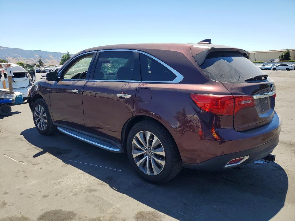 2015 Acura Mdx მანქანა იყიდება აუქციონზე, vin: 5FRYD4H46FB027671, აუქციონის ნომერი: 58088816