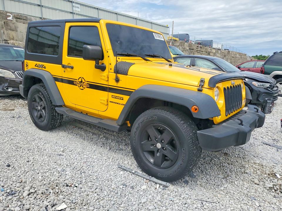 Aukcja sprzedaży 2015 Jeep Wrangler, vin: 1C4AJWAG4FL669976, numer aukcji: 55709616