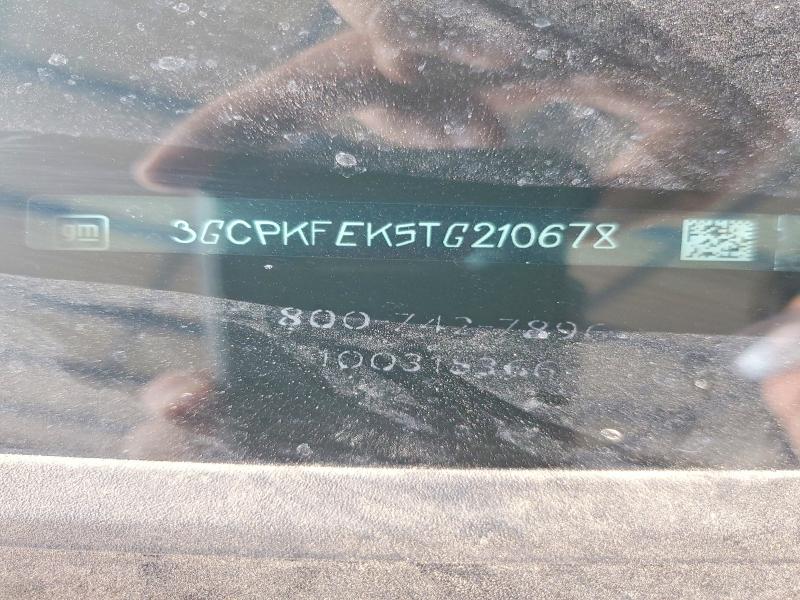58317736 :رقم المزاد ، 3GCPKFEK5TG210678 vin ، 2026 Chevrolet Silverado مزاد بيع