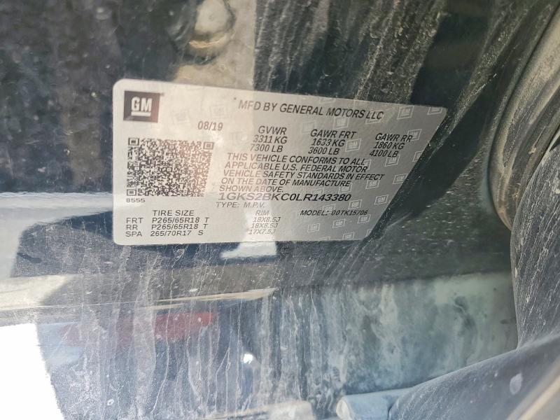 Продажа на аукционе авто 2020 Gmc Yukon, vin: 1GKS2BKC0LR143380, номер лота: 58108646