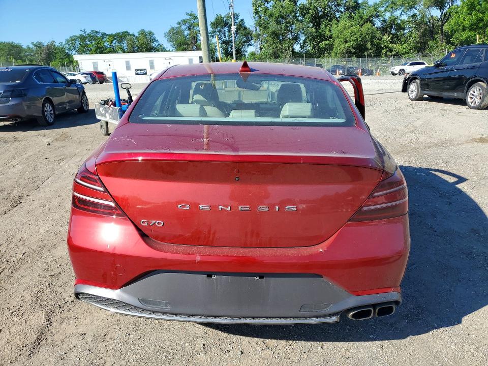 55576166 :رقم المزاد ، KMTG34TA2NU095583 vin ، 2022 Genesis G70 مزاد بيع