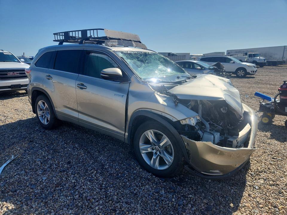 Продажа на аукционе авто 2016 Toyota Highlander Hybrid, vin: 5TDDCRFH5GS018849, номер лота: 57019206