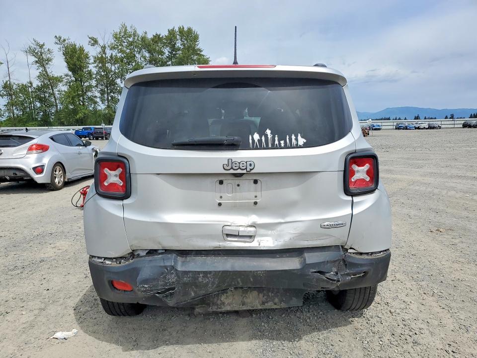 Продажа на аукционе авто 2018 Jeep Renegade, vin: ZACCJABB2JPH21608, номер лота: 54551446