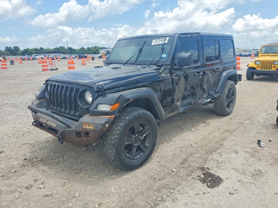55784836 :رقم المزاد ، 1C4HJXDG4NW224229 vin ، 2022 Jeep Wrangler Unlimited مزاد بيع