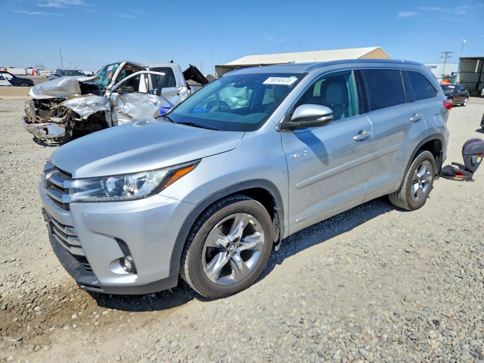 Aukcja sprzedaży 2019 Toyota Highlander Hybrid, vin: 5TDDGRFH0KS070550, numer aukcji: 58098406