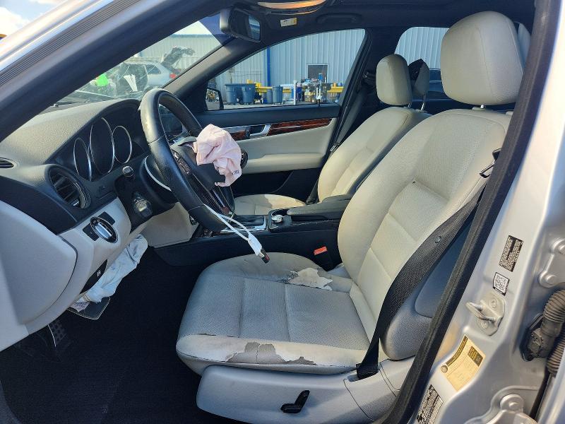 Aukcja sprzedaży 2012 Mercedes-benz C, vin: WDDGF4HB2CR216187, numer aukcji: 57296576