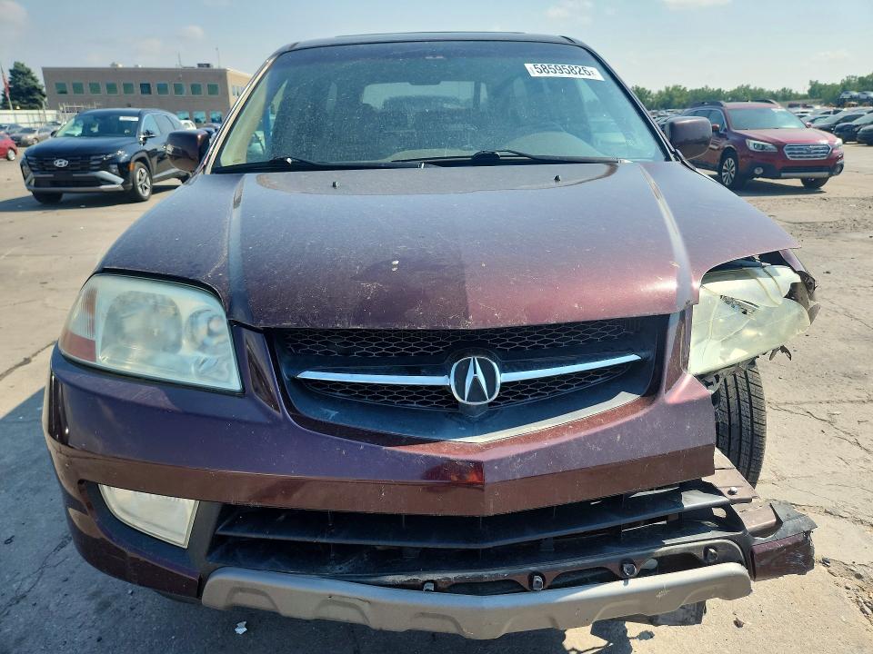 58595826 :رقم المزاد ، 2HNYD18252H512283 vin ، 2002 Acura Mdx مزاد بيع