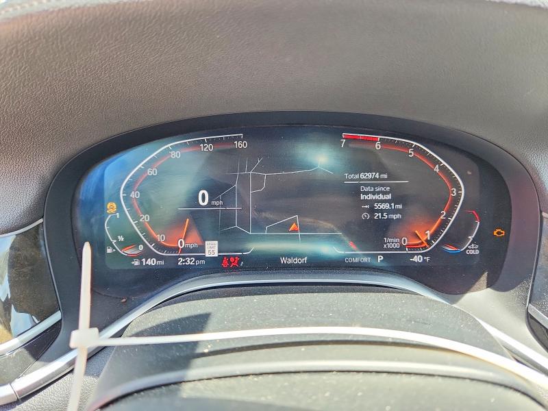 Aukcja sprzedaży 2020 Bmw 750, vin: WBA7U2C05LBX84823, numer aukcji: 56634086