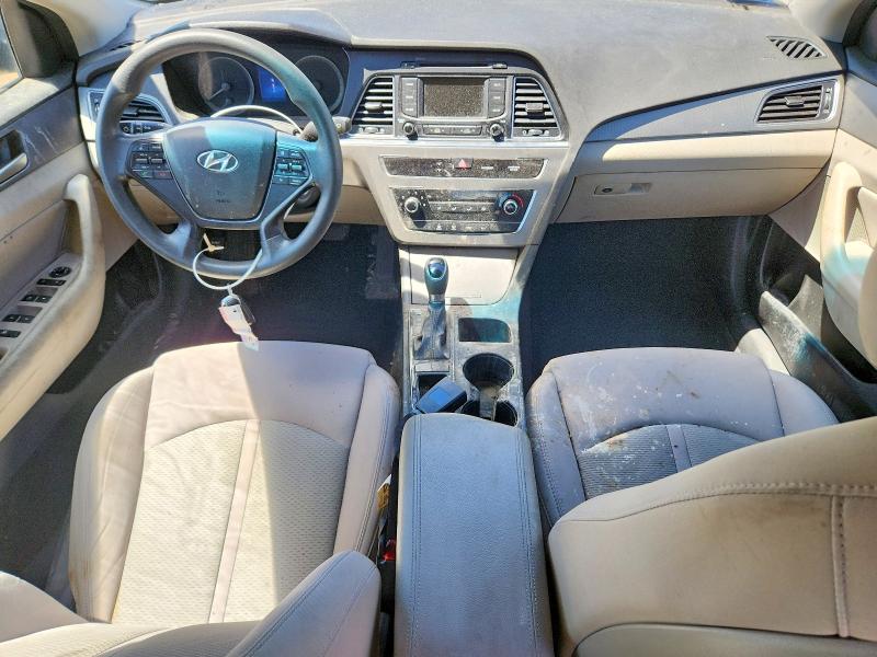 2015 Hyundai Sonata მანქანა იყიდება აუქციონზე, vin: 5NPE24AF4FH206878, აუქციონის ნომერი: 57371956
