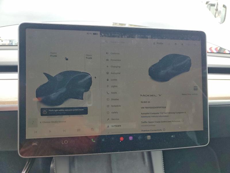 Продаж на аукціоні авто 2024 Tesla Model Y, vin: 7SAYGDEDXRF057938, номер лоту: 58575226