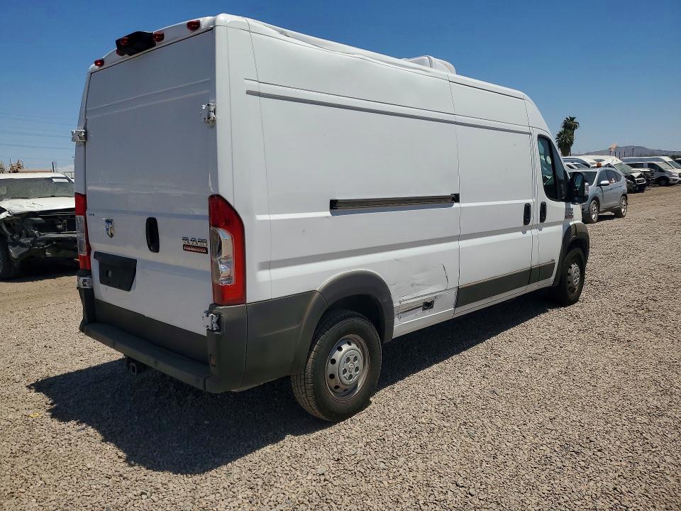 55923716 :رقم المزاد ، 3C6TRVDG5HE542969 vin ، 2017 Ram Promaster 2500 مزاد بيع