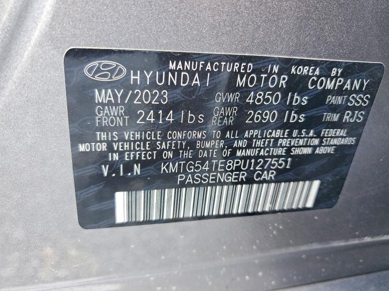 Aukcja sprzedaży 2023 Genesis G70, vin: KMTG54TE8PU127551, numer aukcji: 59054206