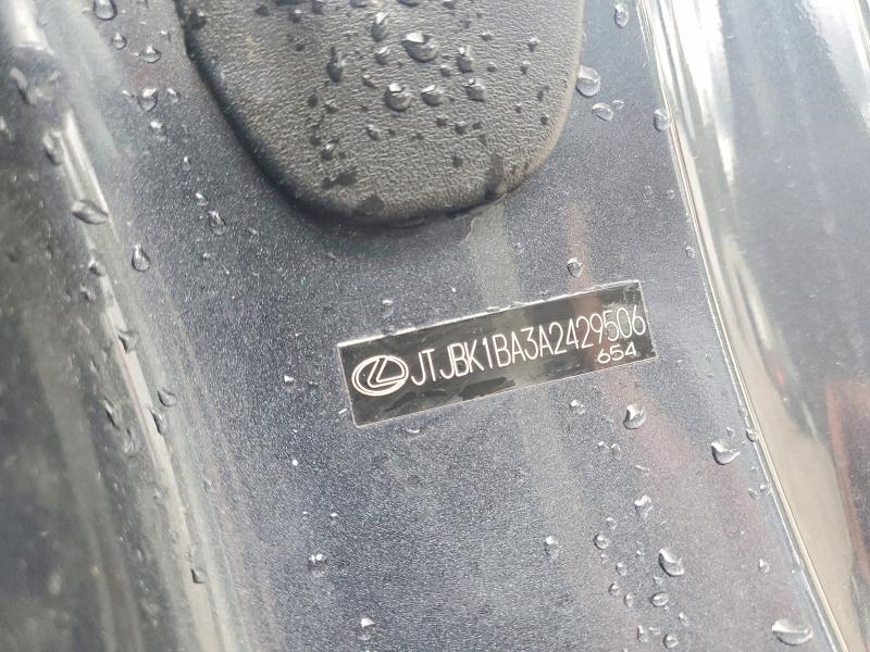 2010 Lexus Rx მანქანა იყიდება აუქციონზე, vin: JTJBK1BA3A2429506, აუქციონის ნომერი: 55487066