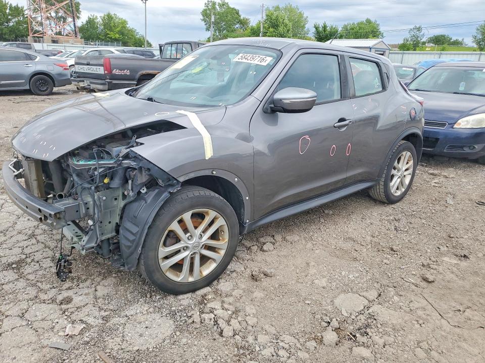 2017 Nissan Juke მანქანა იყიდება აუქციონზე, vin: JN8AF5MR2HT704918, აუქციონის ნომერი: 58439716