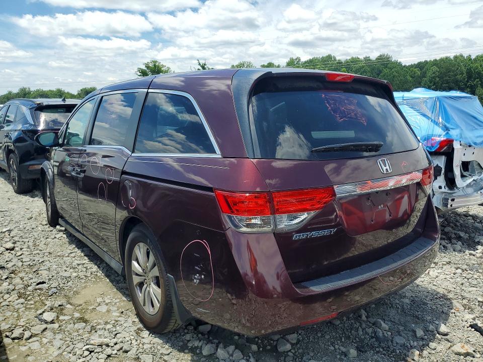 58603826 :رقم المزاد ، 5FNRL5H64EB029434 vin ، 2014 Honda Odyssey مزاد بيع