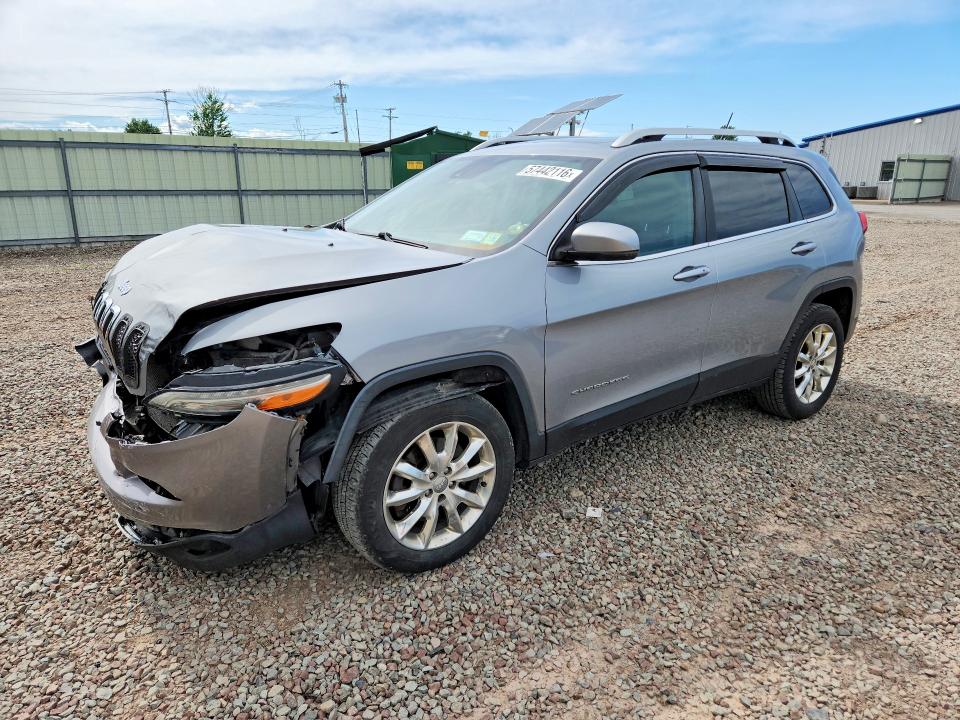57442116 :رقم المزاد ، 1C4PJMDS2EW167625 vin ، 2014 Jeep Cherokee مزاد بيع