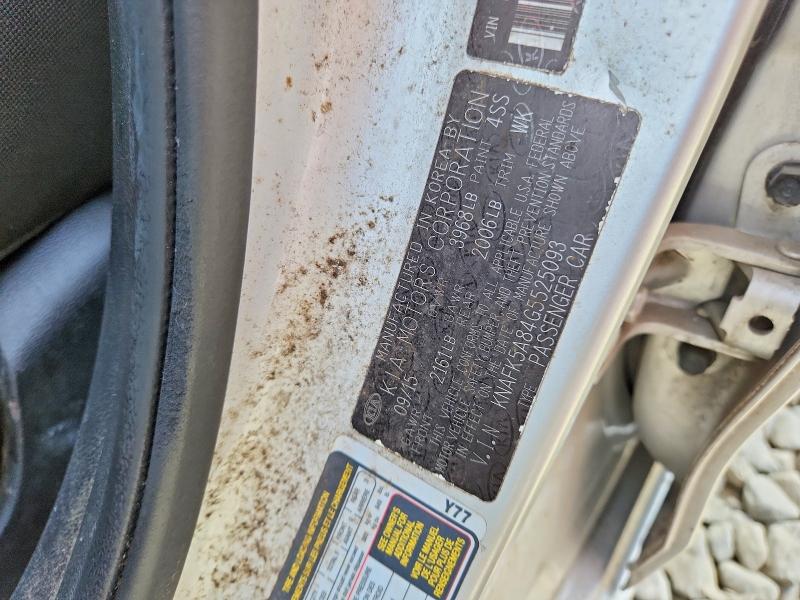 Aukcja sprzedaży 2016 Kia Forte, vin: KNAFK5A84G5525093, numer aukcji: 56547426