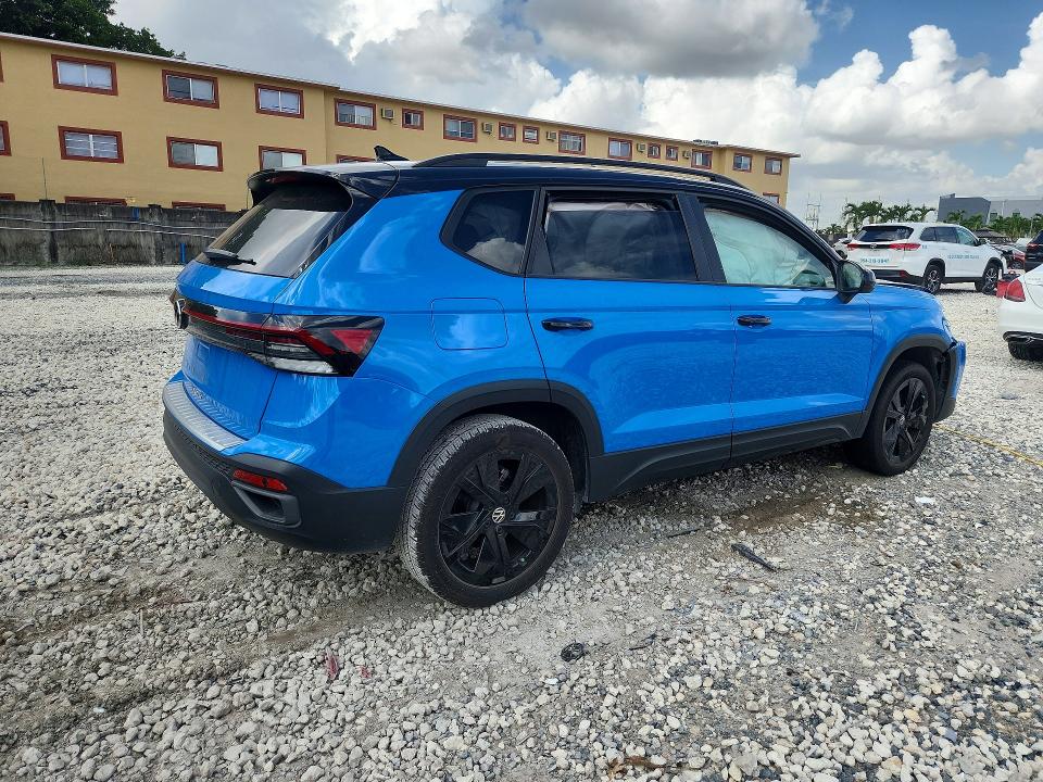Продажа на аукционе авто 2025 Volkswagen Taos, vin: 3VV3C7B20SM011254, номер лота: 58566096