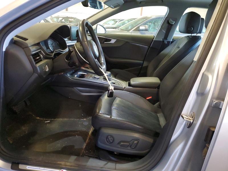 2019 Audi A4 მანქანა იყიდება აუქციონზე, vin: WAUDNAF44KA117934, აუქციონის ნომერი: 58638746