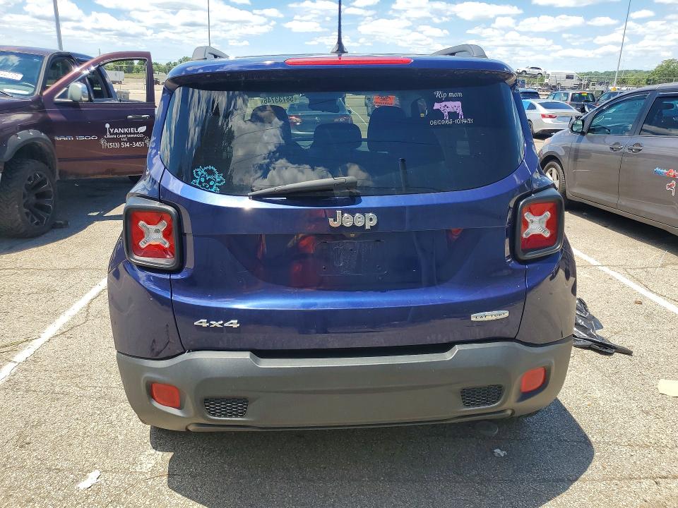 58733746 :رقم المزاد ، ZACCJBBB9HPF56415 vin ، 2017 Jeep Renegade مزاد بيع