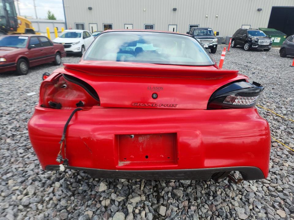 1999 Pontiac Grand Prix მანქანა იყიდება აუქციონზე, vin: 1G2WP12K8XF204289, აუქციონის ნომერი: 56659836