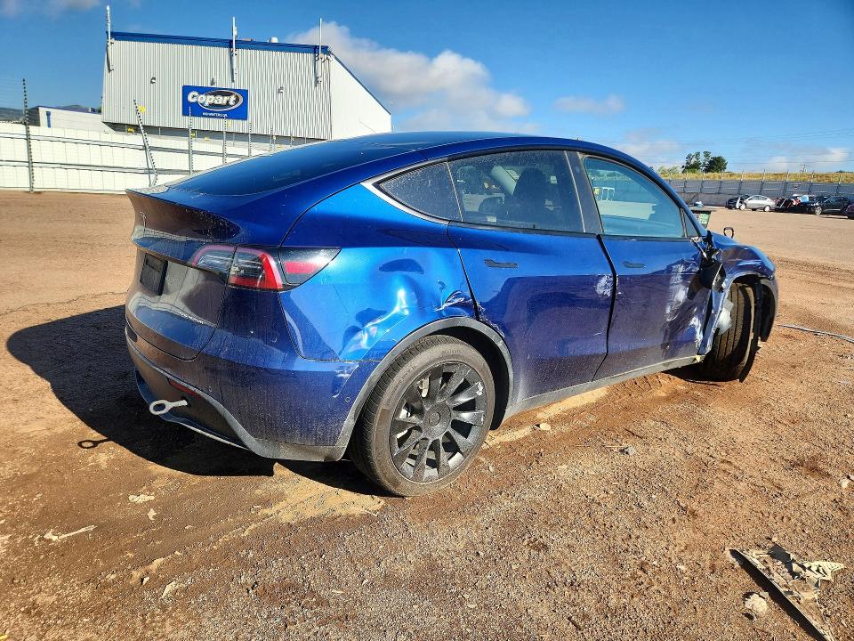 2022 Tesla Model Y მანქანა იყიდება აუქციონზე, vin: 7SAYGDEE3NA011075, აუქციონის ნომერი: 59020996