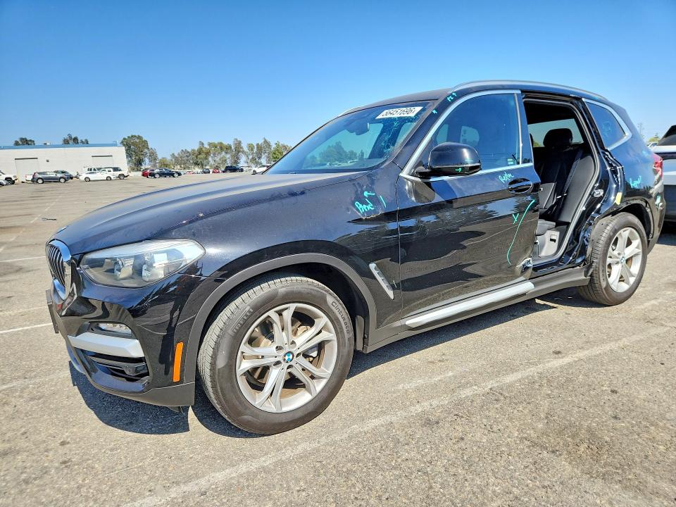 2019 Bmw X3 მანქანა იყიდება აუქციონზე, vin: 5UXTR7C59KLE98348, აუქციონის ნომერი: 56451696