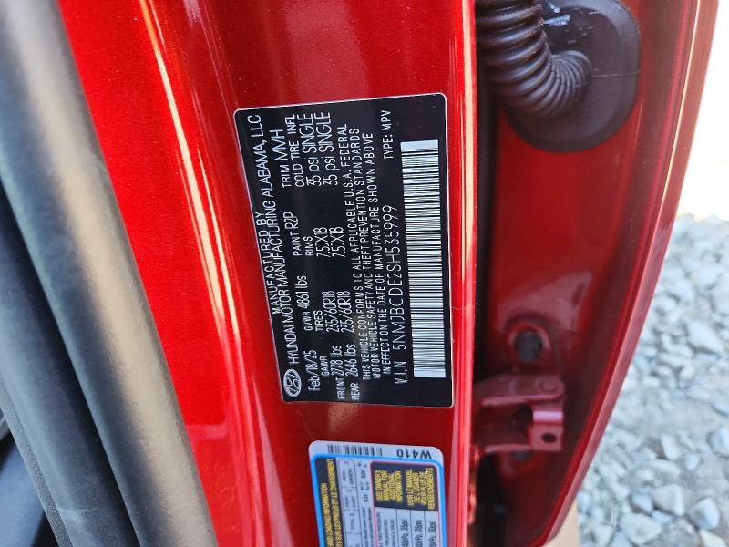 Продаж на аукціоні авто 2025 Hyundai Tucson, vin: 5NMJBCDE2SH535999, номер лоту: 55569116