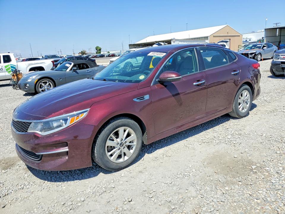59534006 :رقم المزاد ، 5XXGT4L38JG229920 vin ، 2018 Kia Optima مزاد بيع