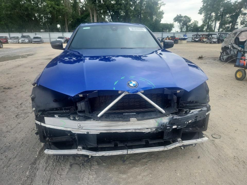 2022 Bmw 330xi მანქანა იყიდება აუქციონზე, vin: 3MW5R7J07N8C54298, აუქციონის ნომერი: 56396026