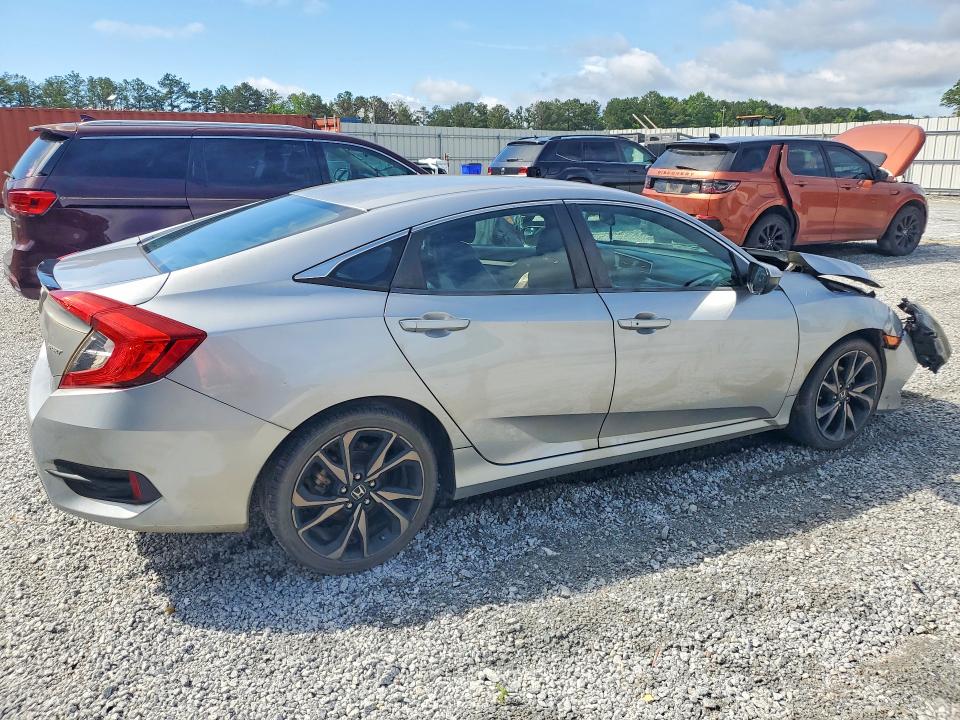 Продажа на аукционе авто 2019 Honda Civic, vin: 19XFC2F84KE013774, номер лота: 57138786