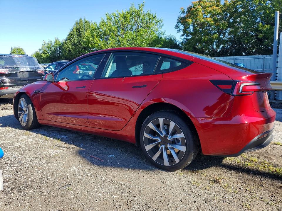 Aukcja sprzedaży 2025 Tesla Model 3, vin: 5YJ3E1EBXSF907468, numer aukcji: 58189806