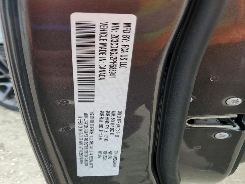 54852496 :رقم المزاد ، 2C3CDXGJ2PH588941 vin ، 2023 Dodge Charger مزاد بيع