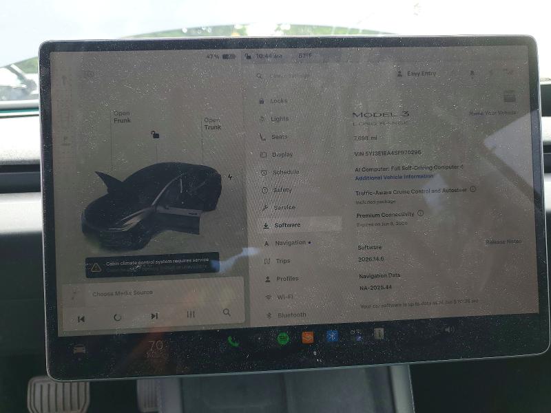 Aukcja sprzedaży 2025 Tesla Model 3, vin: 5YJ3E1EA4SF970296, numer aukcji: 55638066