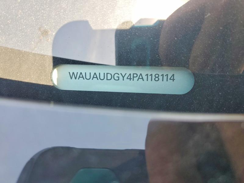 55984226 :رقم المزاد ، WAUAUDGY4PA118114 vin ، 2023 Audi A3 مزاد بيع