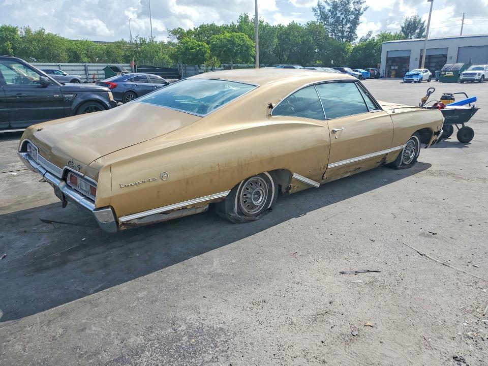 Aukcja sprzedaży 1967 Chevrolet Impala, vin: 164877S225167, numer aukcji: 58514376
