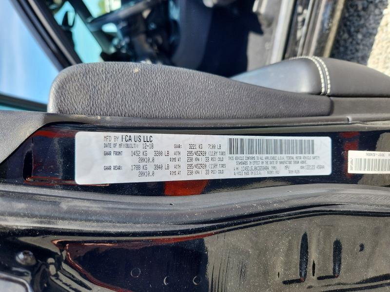 2019 Dodge Durango მანქანა იყიდება აუქციონზე, vin: 1C4SDJGJ0KC658484, აუქციონის ნომერი: 55615176