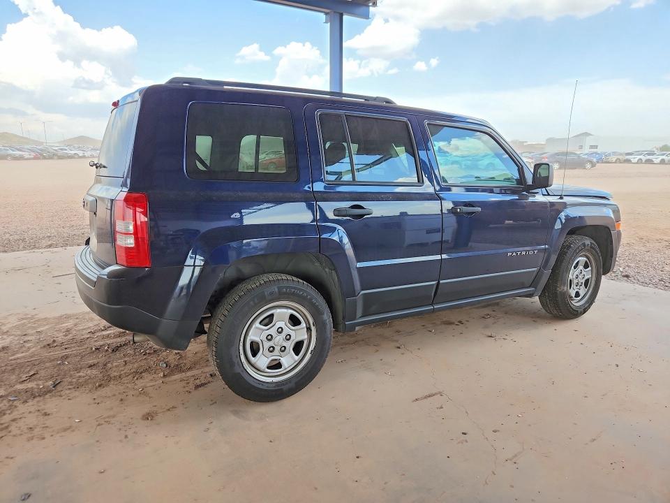 Aukcja sprzedaży 2017 Jeep Patriot, vin: 1C4NJPBB9HD136321, numer aukcji: 57592286