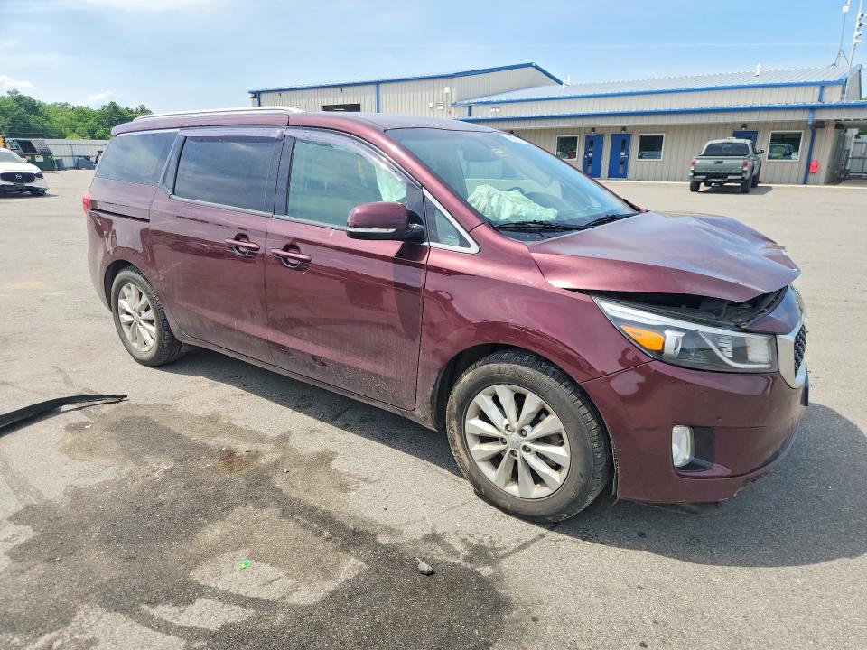 56396776 :رقم المزاد ، KNDMC5C11H6336632 vin ، 2017 Kia Sedona مزاد بيع