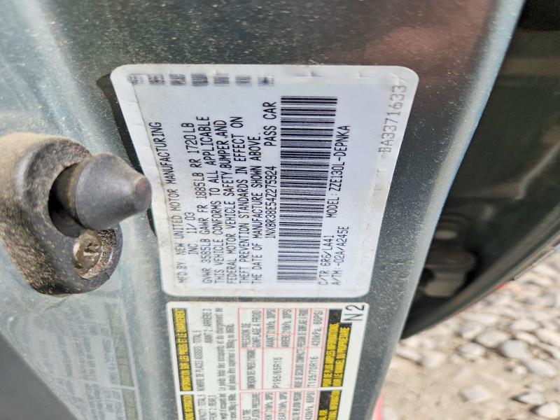 Aukcja sprzedaży 2004 Toyota Corolla, vin: 1NXBR38E54Z275924, numer aukcji: 57277326