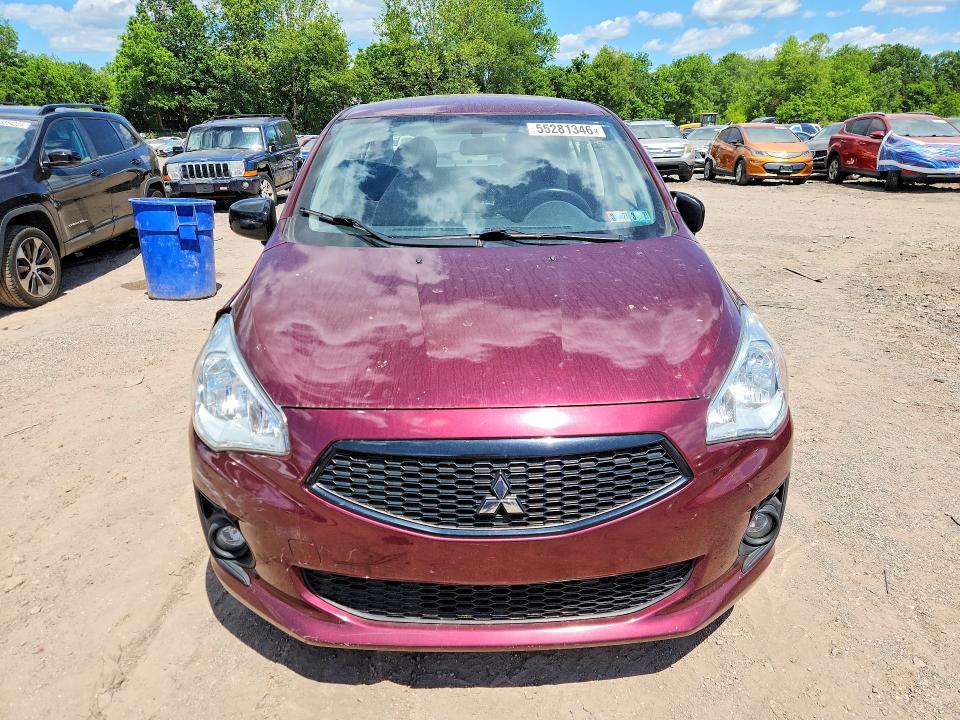 2020 Mitsubishi Mirage მანქანა იყიდება აუქციონზე, vin: ML32F4FJ7LHF03048, აუქციონის ნომერი: 55281346