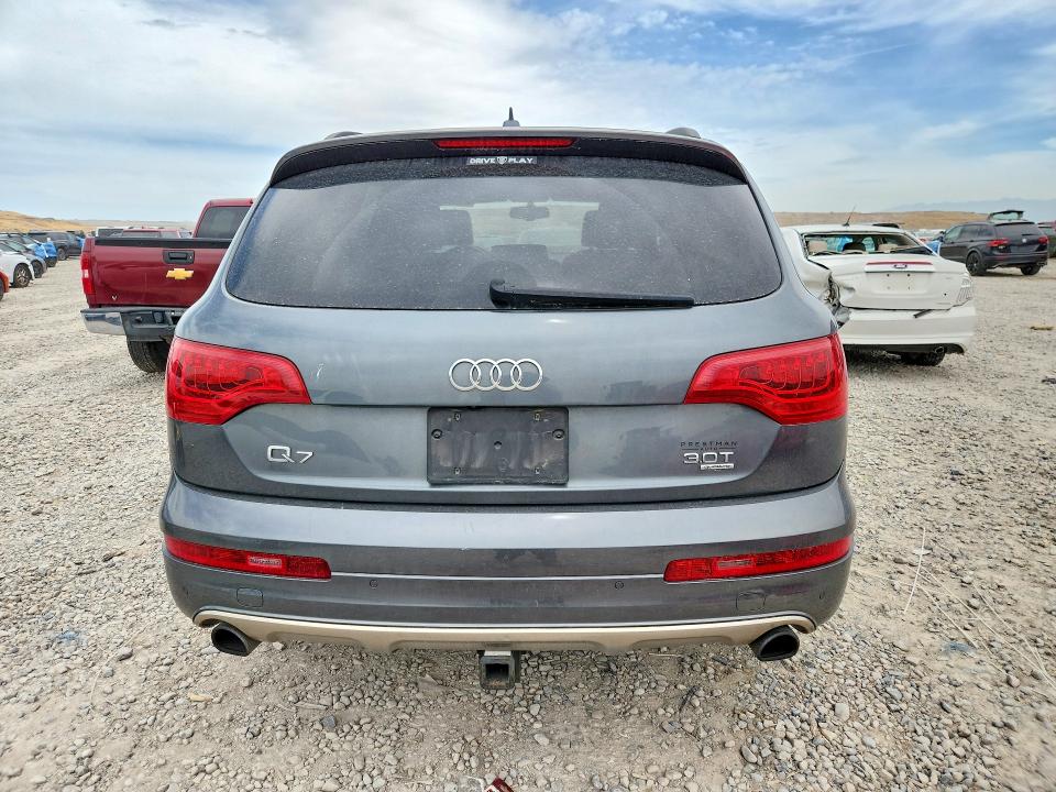 56649586 :رقم المزاد ، WA1LGAFE3FD010762 vin ، 2015 Audi Q7 مزاد بيع