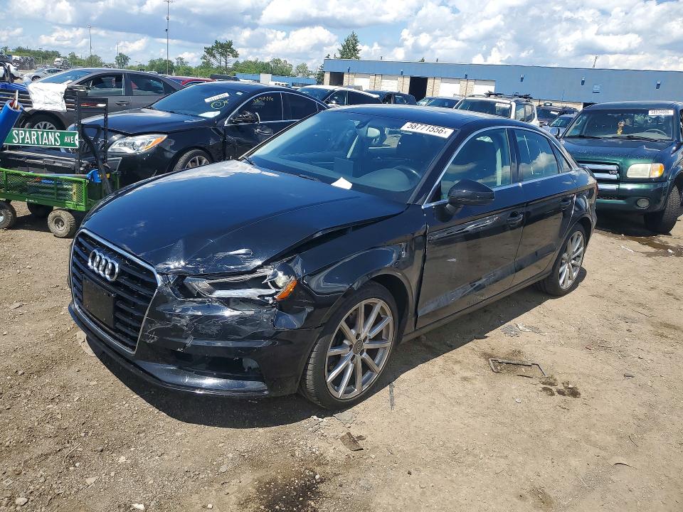 2015 Audi A3 მანქანა იყიდება აუქციონზე, vin: WAUBFGFF1F1001217, აუქციონის ნომერი: 58771556