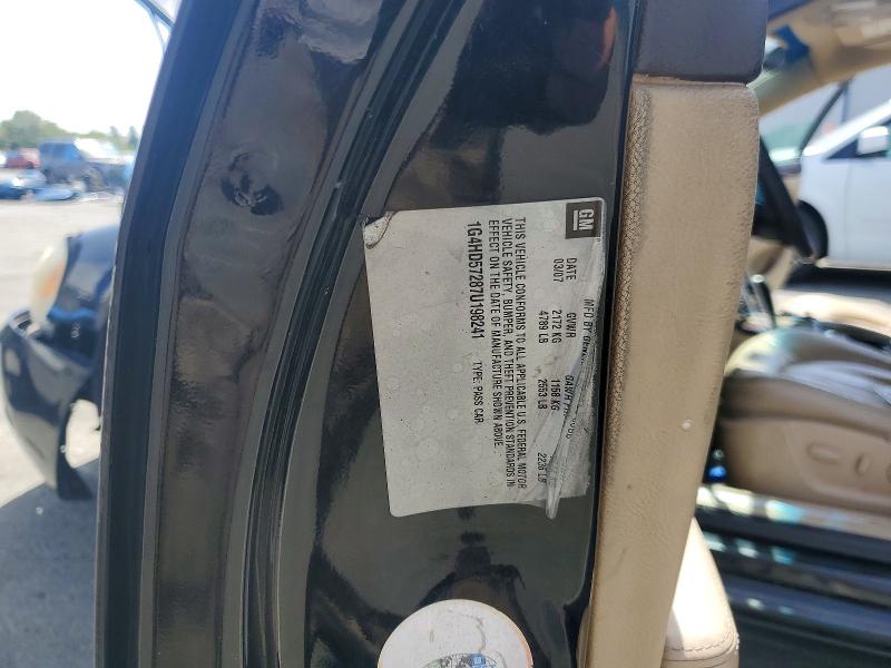 2007 Buick Lucerne მანქანა იყიდება აუქციონზე, vin: 1G4HD57287U198241, აუქციონის ნომერი: 56344236