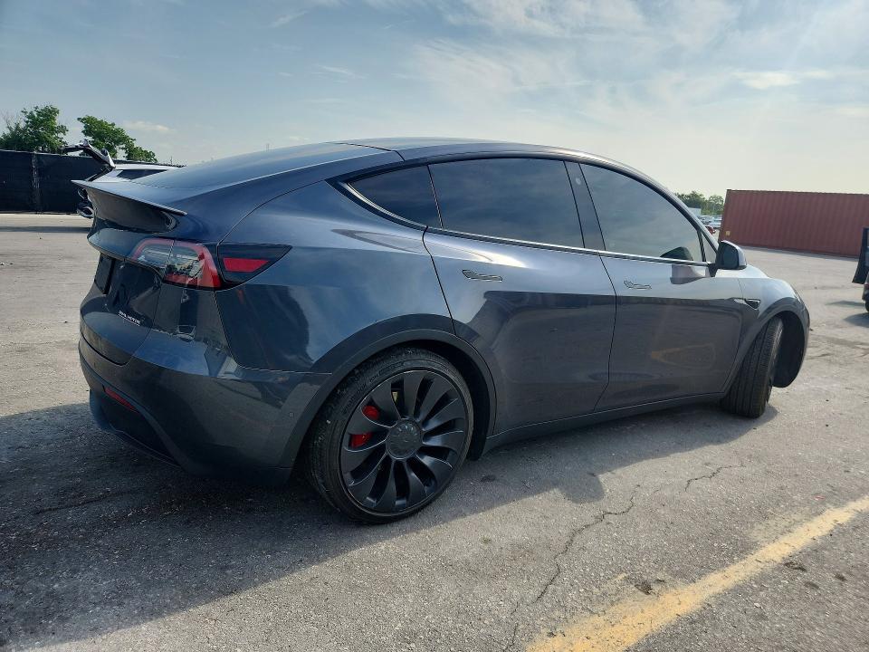 2022 Tesla Model Y მანქანა იყიდება აუქციონზე, vin: 7SAYGDEFXNF380611, აუქციონის ნომერი: 59268166